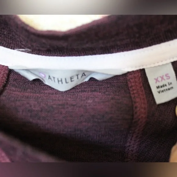 Athleta Plum Give It Your All Sweater Dress - Picture 5 of 7